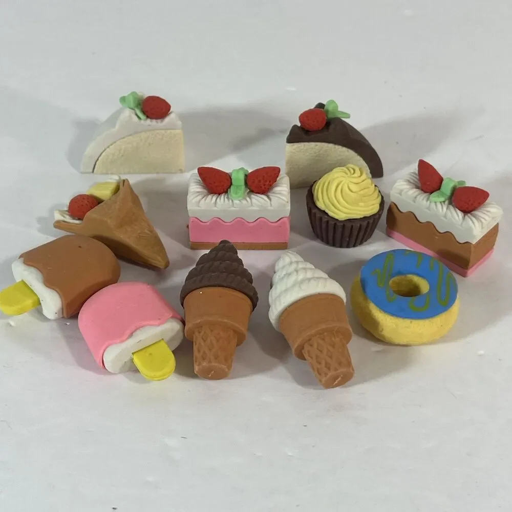 Unbranded food erasers